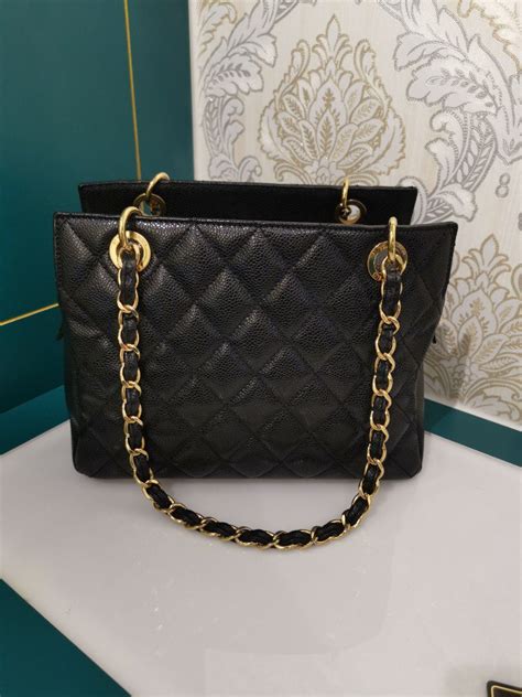 chanel caviar petite timeless shopping tote ptt black|CHANEL Caviar Quilted Petit Timeless Tote PTT Black.